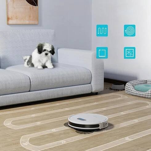 3 v 1 Robotický vysávač Honiture G20 Mopovací vysávač s WiFi mopom Značka Honiture