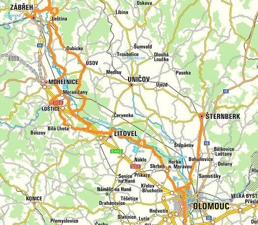 Moravská stezka se rozšíří u Zábřehu. Cílem je spojit sever a jih Moravy