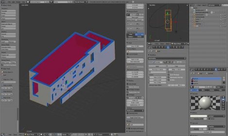 Modeling walls with the solidify modifier :: Blender Mama
