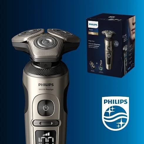 Philips Series 9000 Prestige Wet & Dry SP9883/36 + Philips Series 7000 MG7940/75 14v1