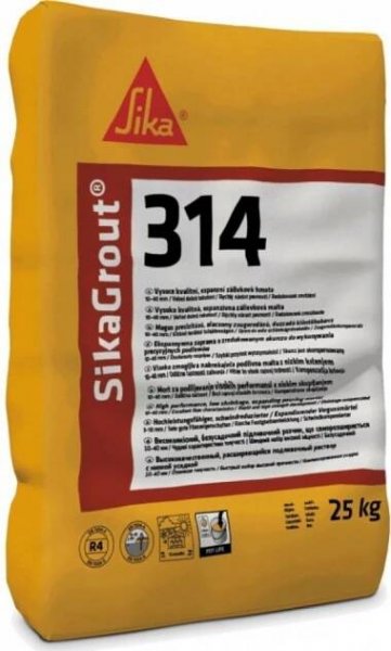 SIKA SikaGrout-318 - expanzní cementová zálivková malta 40 x 25 kg (set) - Heureka.cz