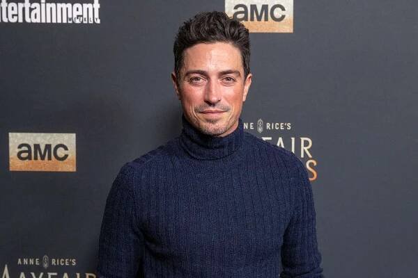 Ben Feldman jokes that he just had to be himself to play normal guy Lark on Mayfair Witches
