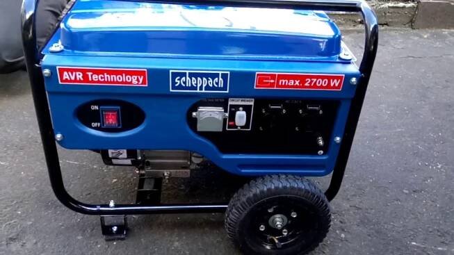 Scheppach SG 3100 Power plant - Generator 2700W/2500W