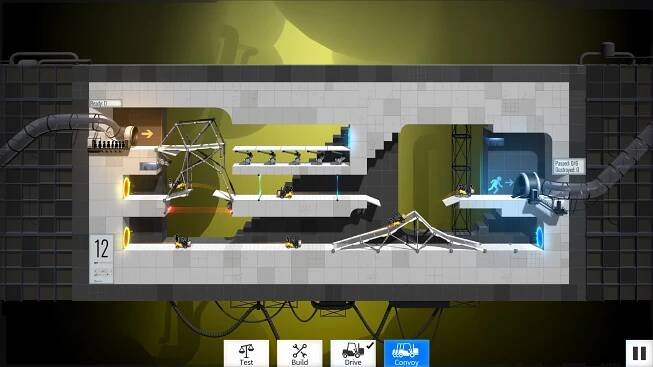 Bridge Constructor Portal - hry.seznam.cz