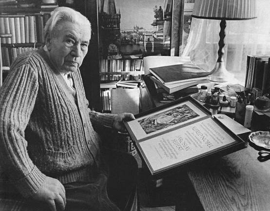 Který český spisovatel získal Nobelovu cenu za literaturu? 1