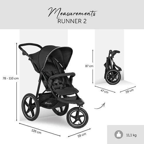 Hauck Runner 2 2021 Black