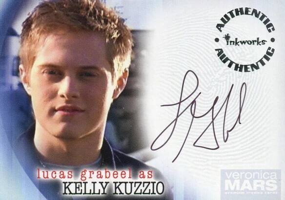 Veronica Mars Season 2 Lucas Grabeel as Kelly Kuzzio Autograph Card A-20   - TvMovieCards.com