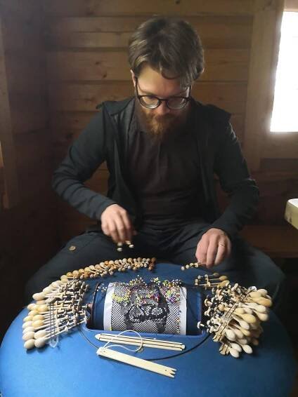 Lace portrait of Urho Kekkonen – Tarmo Thorström, a Lace Artist from Finland