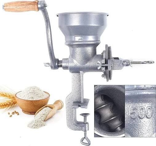 Ruční litinový mlýnek na obilí Kávomlýnek Sladový mlýnek Obrázek produktu 