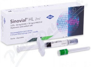 Sinovial injekce 2 ml roztok elastoviskózní