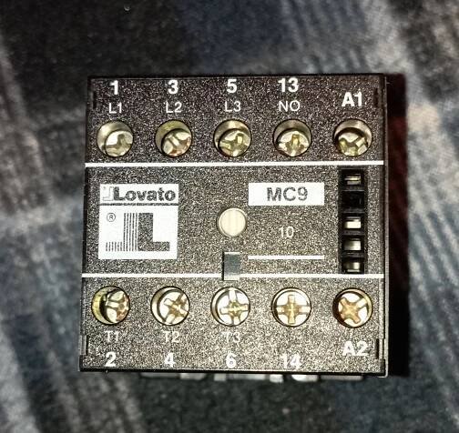 Stykač Lovato 11MC9 10 220, 9,16A - Elektronika