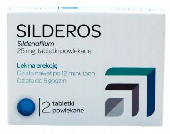 Silderos 25 mg 2 tabletki