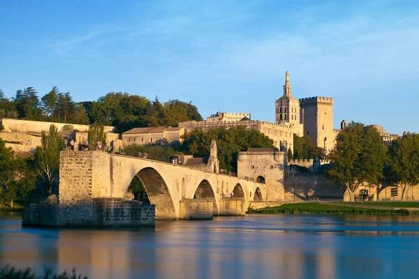 Avignon most v Provence, Francie — Stock obrázek