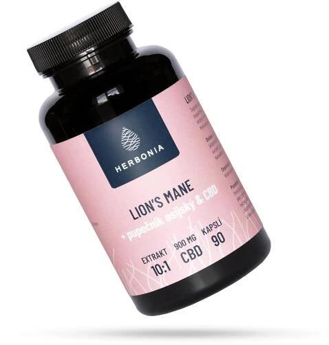 Herbonia Mozek a Paměť – Lion’s Mane, Gotu Kola, CBD