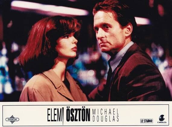 Základní instinkt - Fotosky - Jeanne Tripplehorn, Michael Douglas
