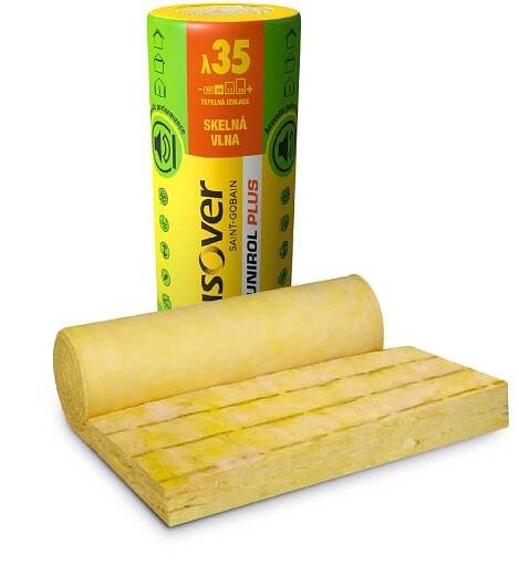 Isover UNIROL PLUS λ 0,035 izolační rolovaný pás tepelná izolace