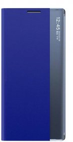 Flipové pouzdro Sleep View Case pro Samsung Galaxy A72 4G , modrá