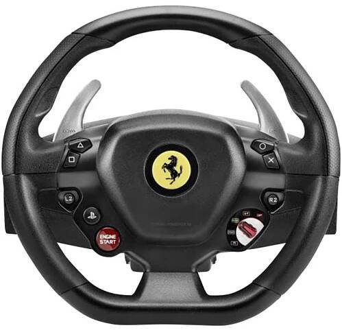 Thrustmaster T80 Ferrari 488 GTB Edition volant PlayStation 4 černá vč. pedálů , upevnění šrouby