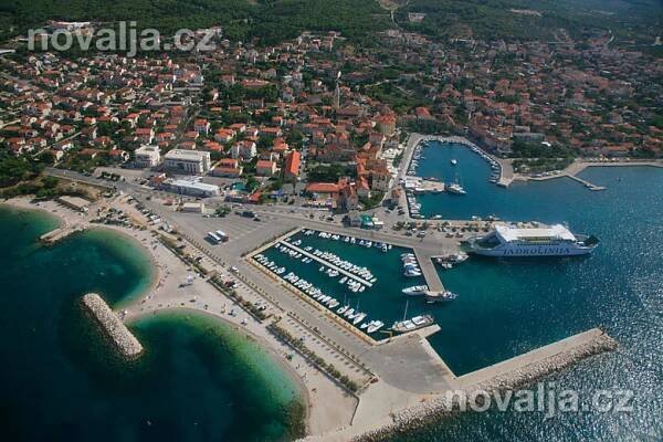 Trajekty Chorvatsko, trajekt Pag, Hvar, Brač | NOVALJA