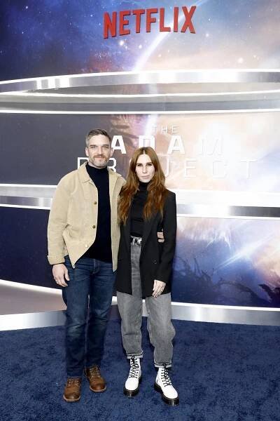 The Adam Project World Premiere at Alice Tully Hall on February 28, 2022 in New York City - Evan Jonigkeit, Zosia Mamet - Projekt Adam - Z akcí