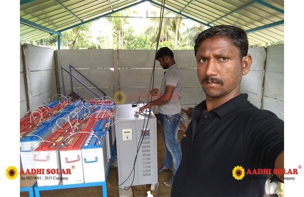 Aadhi Solar Power Plant On Grid