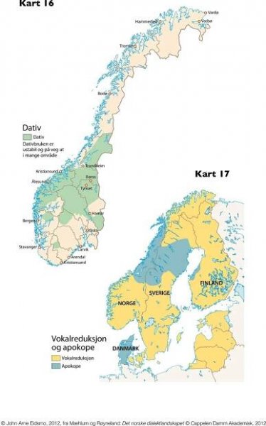 VGSkole: Norske målføre