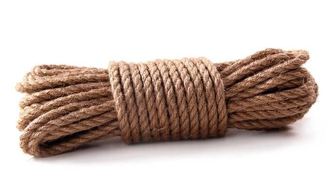Konopný bondage provaz – tl. 0.6 cm 10 metrů