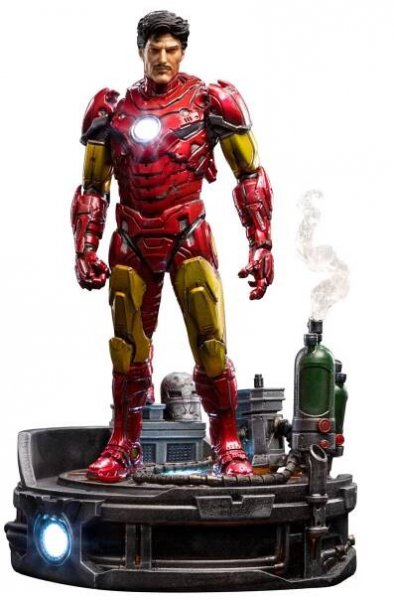Iron Studios Marvel Iron Man Unleashed Deluxe Art Scale 1:10