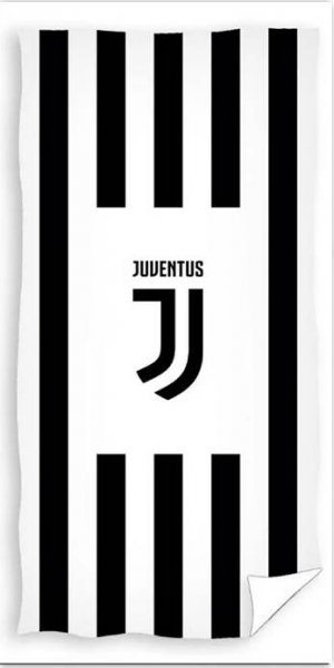 Carbotex Juventus FC osuška 75 x 150 cm Black Stripes