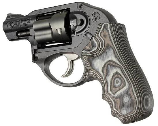 Střenky Hogue Ruger LCR/LCRX Sm G10