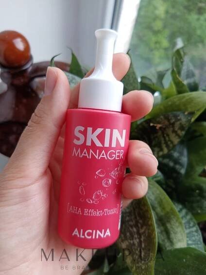 Tonikum na obličej s ovocnými kyselinami - Alcina Skin Manager Tonic | Makeup.cz