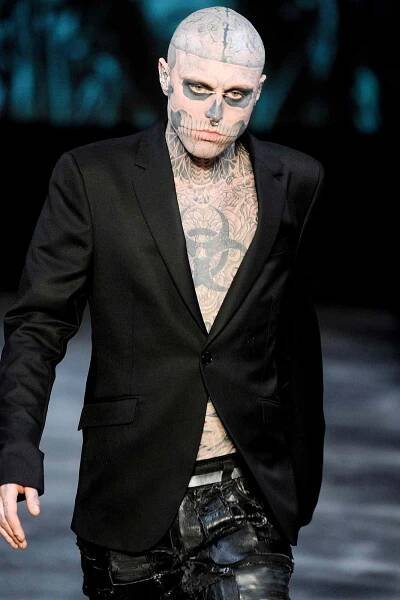 Rick 'Zombie Boy' Genest's Family Believe the Model Accidentally Fell to His Death