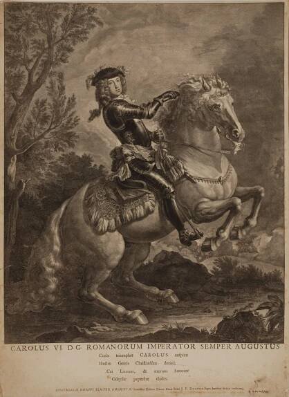 Karel VI. Habsburský, Jan Frans van Douven, Pieter Stevens van Gunst - On-line katalog portrétů ze sbírek státního zámku