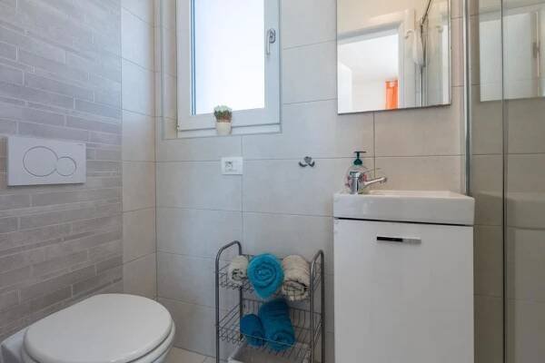 Koupelna v ubytování Villa Lucia Umag