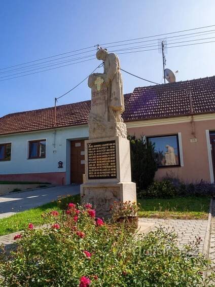 Rudice (u Uherského Brodu) – Válečný pomník