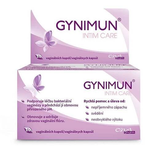 GYNIMUN Intim Care vaginální kapsle 10ks