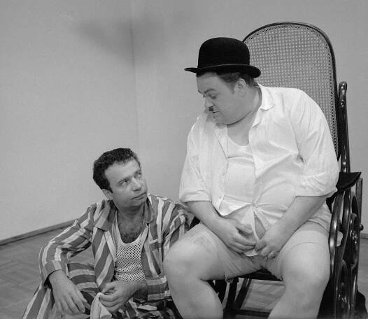Svatební cesta aneb Ještě ne, Evžene! - Z filmu - Vladimír Menšík, Jan Libíček