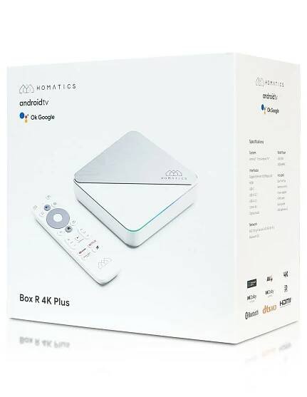 Homatics Box R Plus Android TV / 4K / Android TV 11 / 4GB RAM / 32GB eMMC flash/WiFi 6