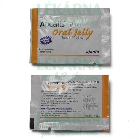 Apcalis Oral Jelly Sáček Volný Prodej Online 20mg