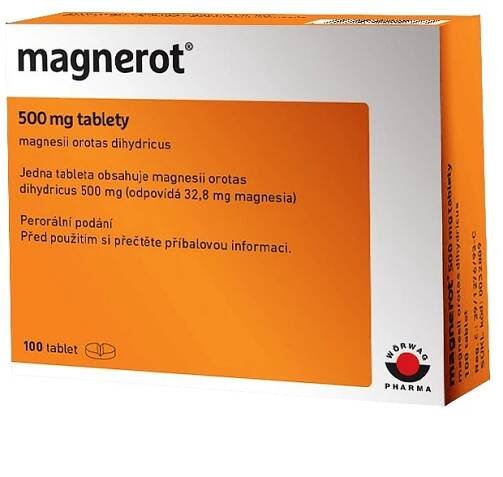 Magnerot 500mg tbl.nob.100 I