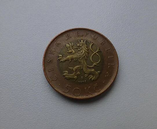 50 Kč 1995 - VZÁCNÁ MINCE - Čtěte popis ! - Numismatika