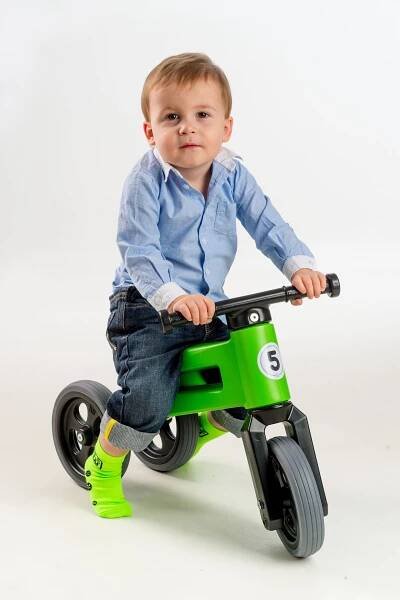 Odrážedlo FUNNY WHEELS Rider Sport zelené 2v1