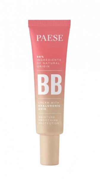 Paese - BB Cream with Hyaluronic Acid - BB krém s kyselinou hyaluronovou - Beige - 30 ml