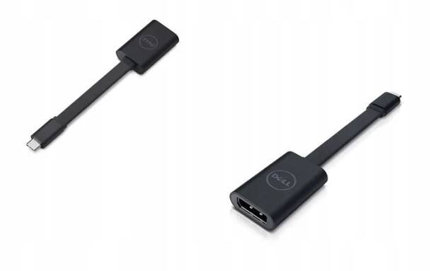 DELL DBQANBC067 kabelový adaptér 0,0749 m USB C DisplayPort černý