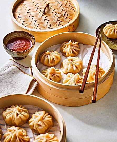 Chinese Steamed Dumplings with Pork and Shiitake Is the Perfect Cold-Weather Meal