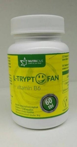 L-Tryptofan + vit. B6 200 mg/2.5 mg 60 tablet