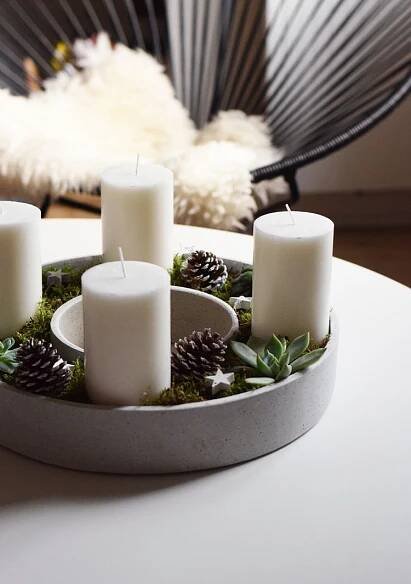 Minimalist House Doctor Advent Wreath