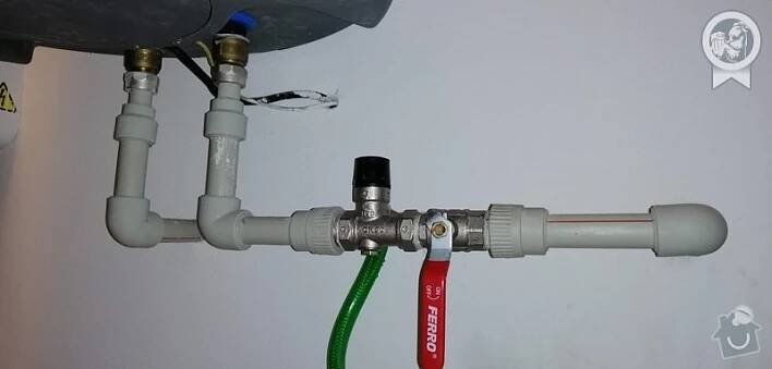 Výměna přetlakového ventilu (Cerhenice, okr. Kolín) • Bojlery • NejŘemeslníci.cz