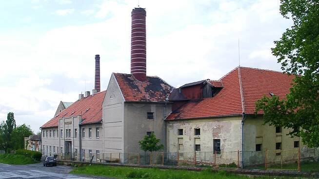 Pohled na pivovar od jihozápadu, 2001