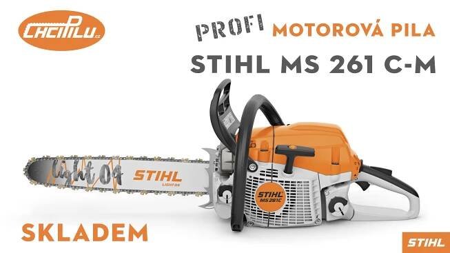 Výkonná profi motorová pila STIHL MS 261 C-M se systémem M-tronic - skladem :: ChciPilu.cz